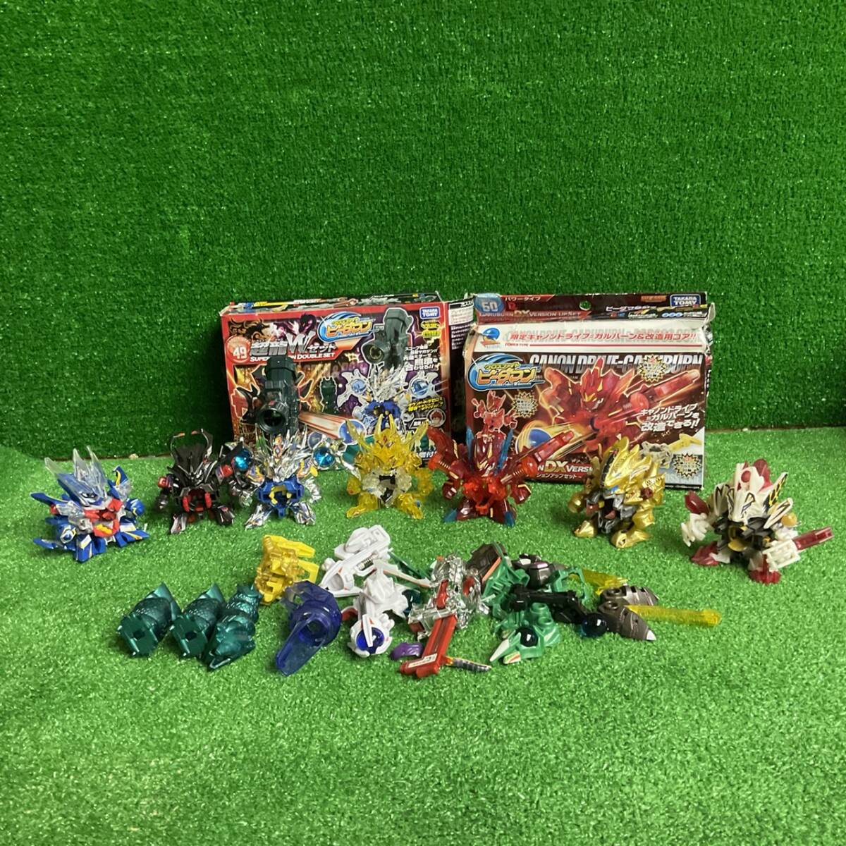 クロスファイトビーダマン 超龍Wセット ラウンドドラゼロス ブレイク