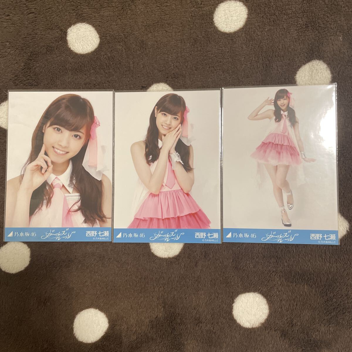 ☆乃木坂46 6thシングル ガールズルール 発売記念 当選品 一期生全32名