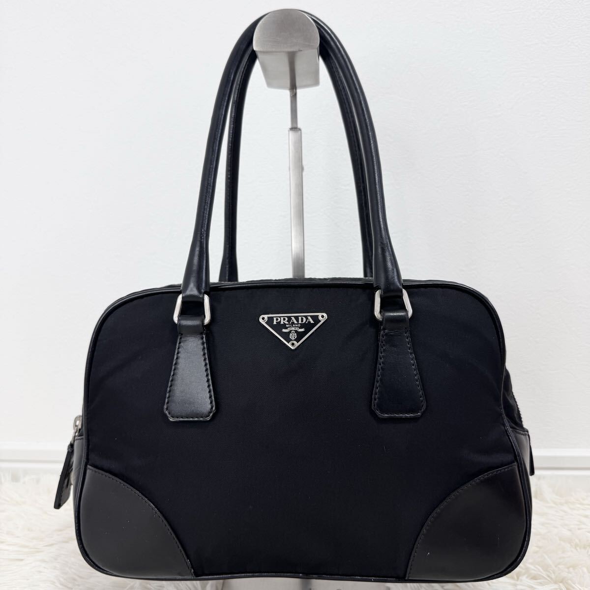 ジャンク】PRADA/プラダ ナイロンミニバッグ ハンドバッグ BN0326 /060