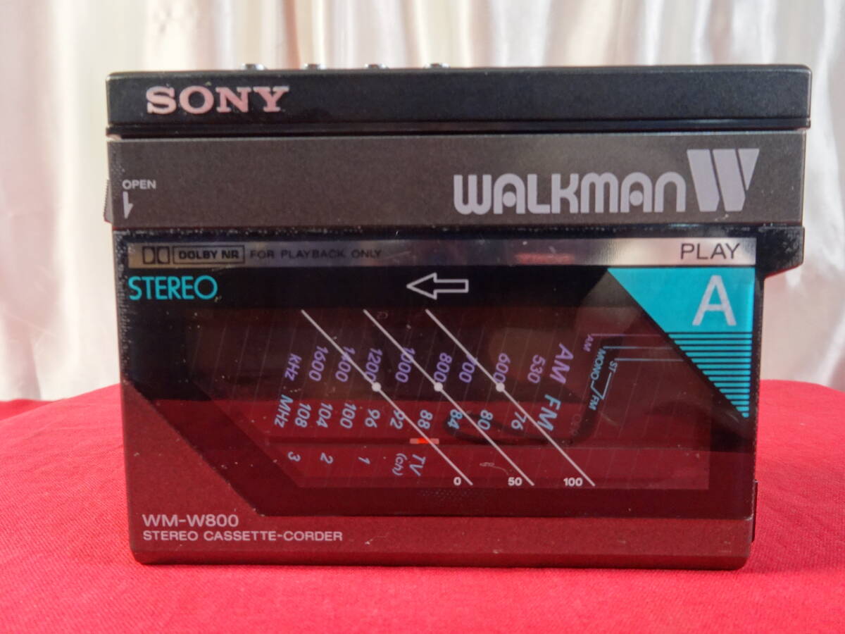 ジャンク☆東芝「Walky」KT-AS10 カセットプレーヤー FM/AMチューナー