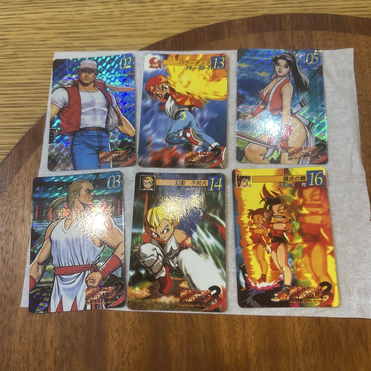 希少】SNK 餓狼伝説3 カードダス 不知火舞 No.05の落札情報詳細