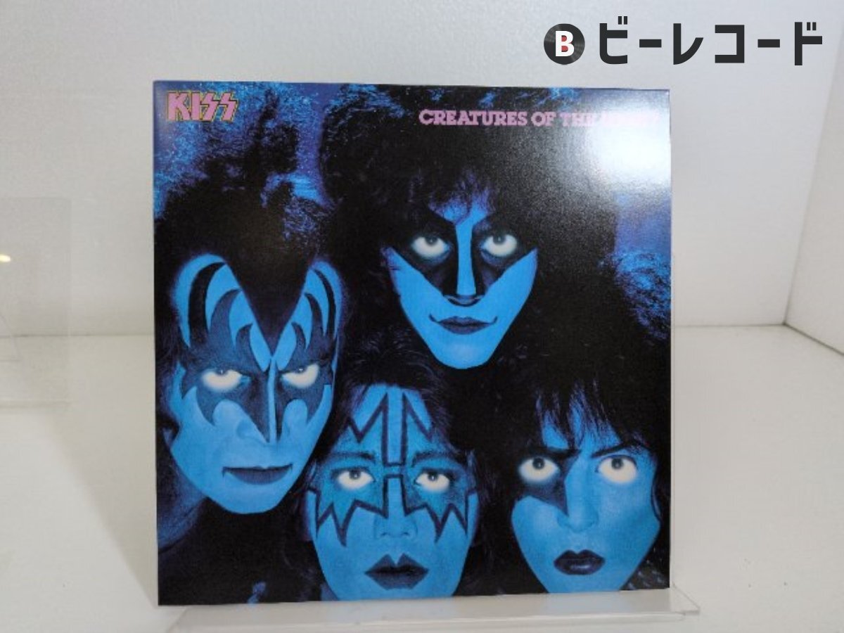 即決 廃盤 KISS キッス CREATURES OF THE NIGHT 暗黒の神話 P33C-20013