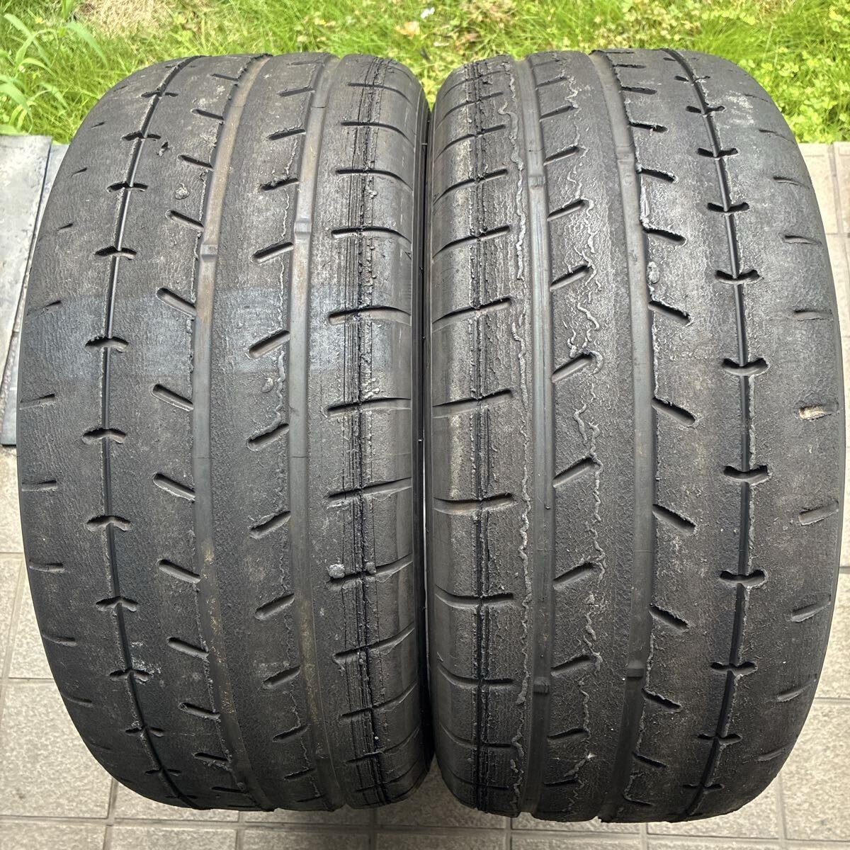☆送料無料 バリ山 室内保管☆A052 225/45 R16インチ☆ ADVAN A052 225/45R16 FD3S純正ホイール 8j+50 16インチ 4本【中古】の