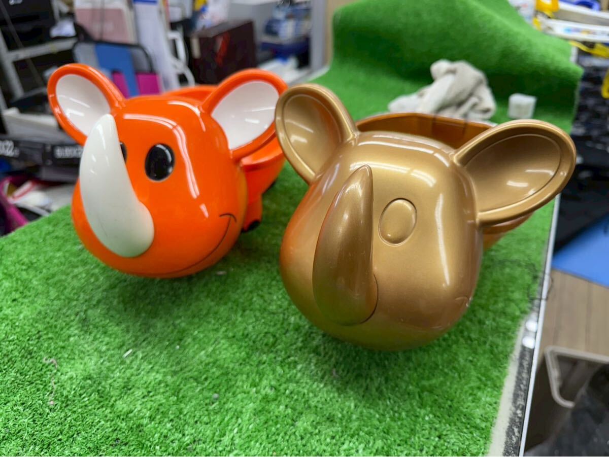 未使用品 ジャグラー つのっち ツノっち ゴールド ドル箱 送料無料の