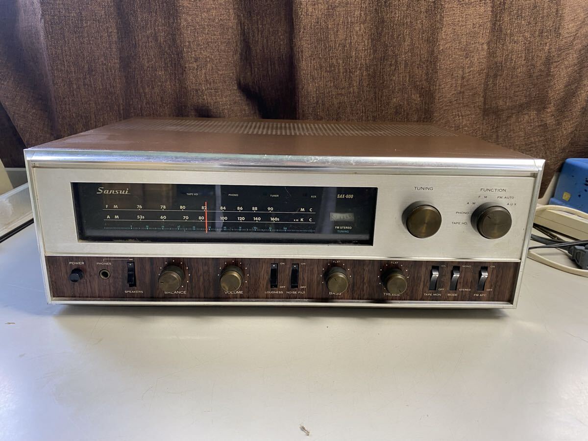 □Sansui SM-33 真空管ステレオレシーバー ステレオアンプ サンスイ