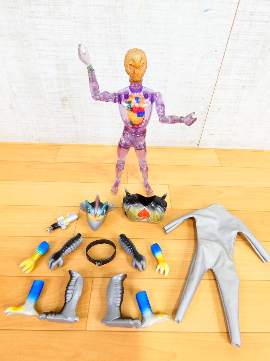 中古】HASBRO ハズブロ アクションフィギュア 変身サイボーグ 透明