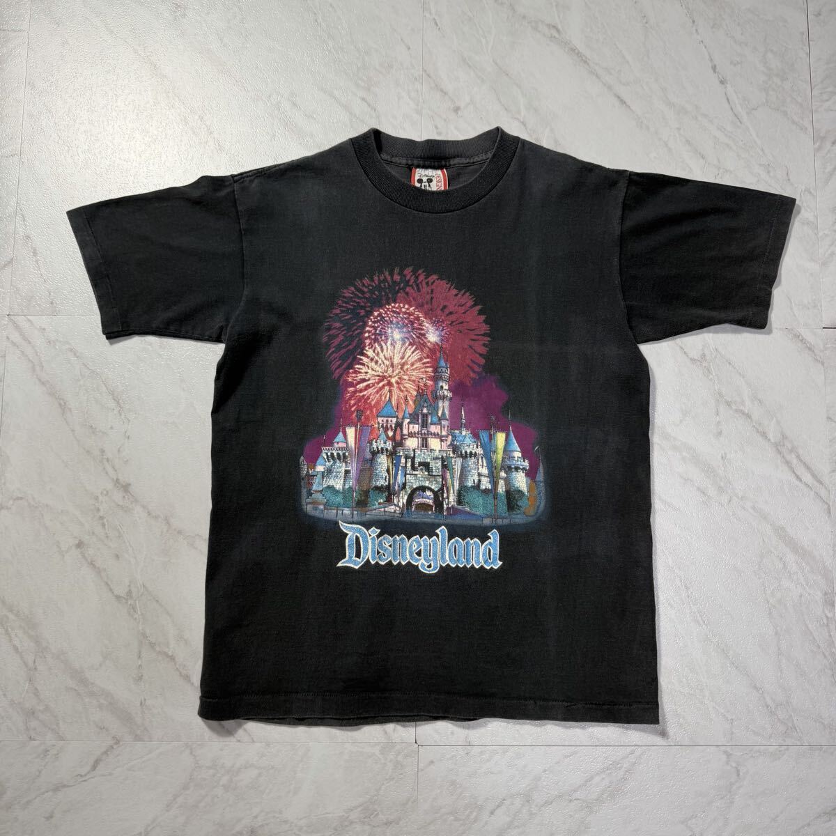 新品】USA製 Disney Disneyland Spirit Jersey Tee L 黒