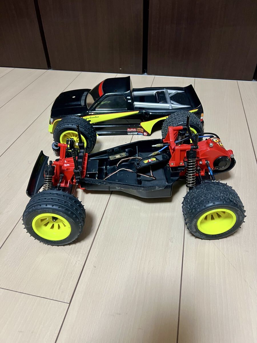 中古】完成品 タミヤ 1/10 スタジアムサンダー /電動,RC,レーシングの