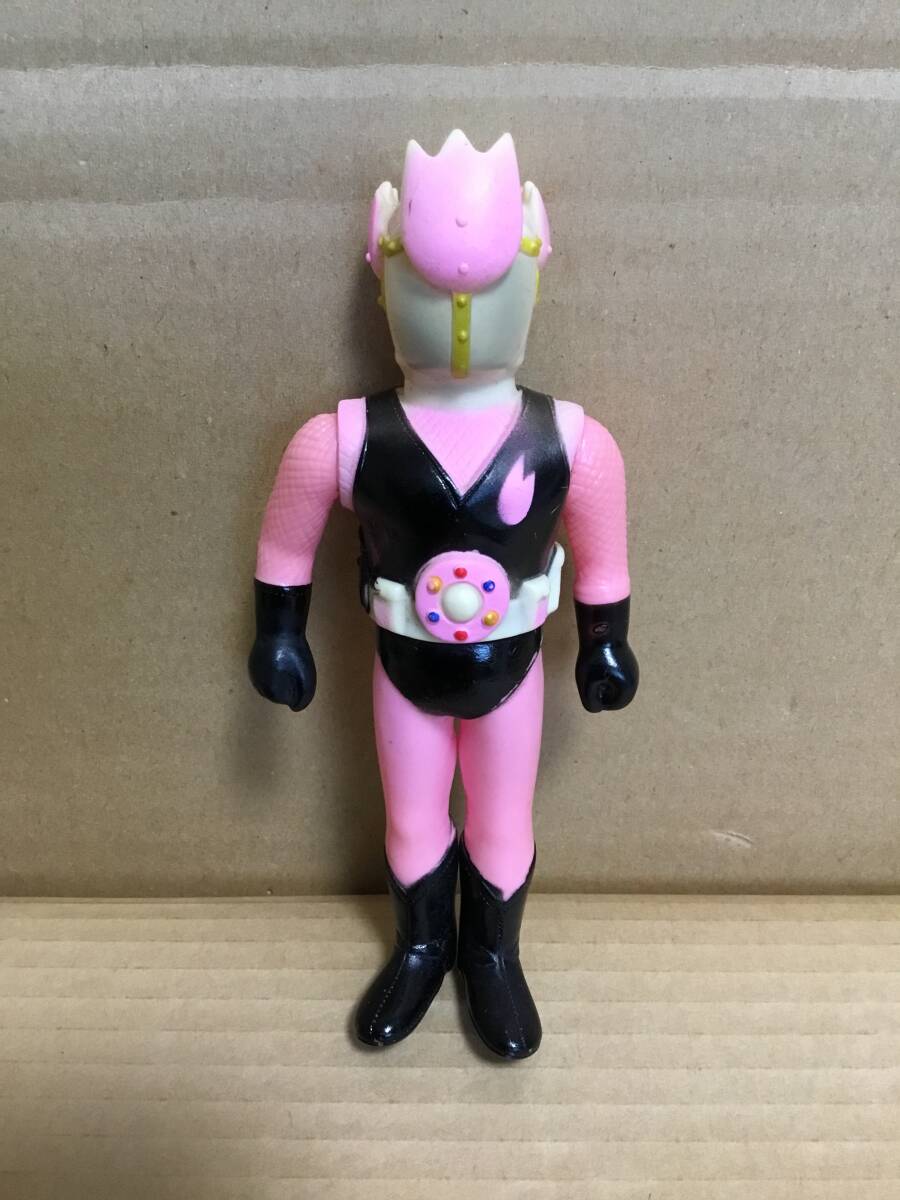 中古】バンダイ製 ソフビ 花忍キャプター3◇『忍者キャプター』放映