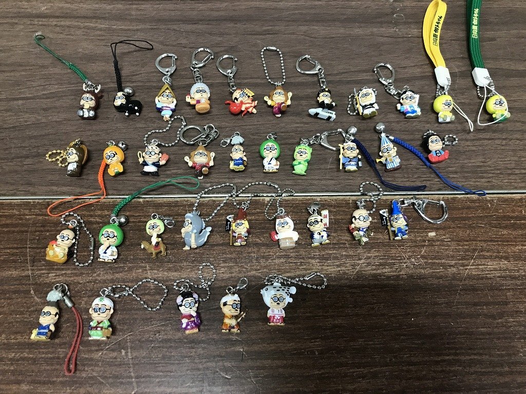 キューピー バカ殿 志村けん キーホルダー マスコット ドリフターズ