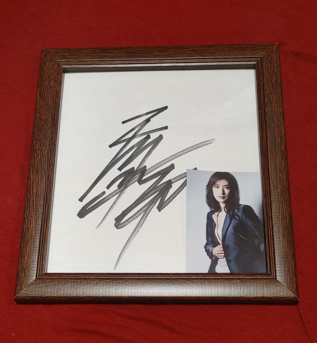 新品】天海祐希 直筆サイン入り 写真の落札情報詳細 - Yahoo