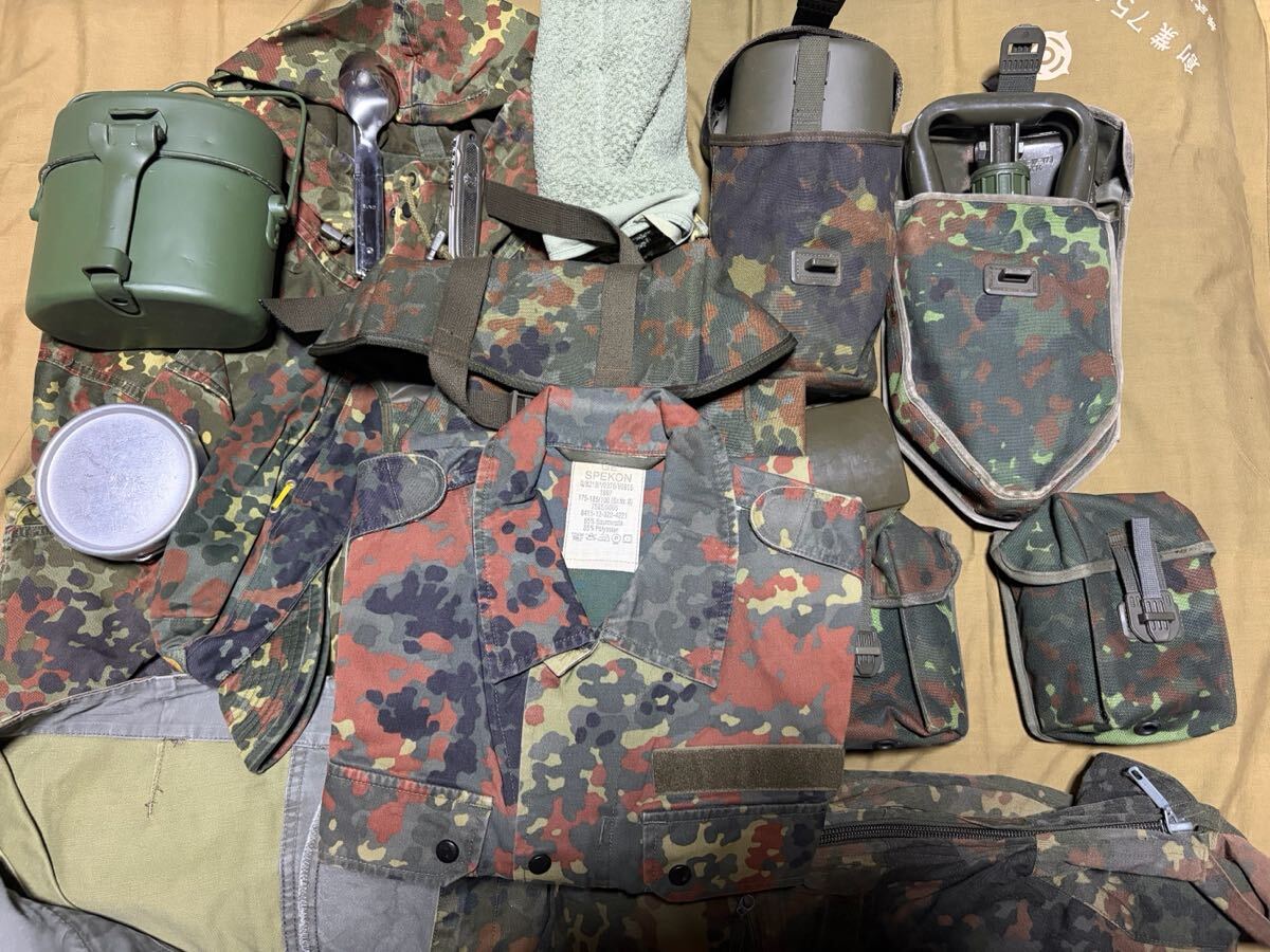 実物 ドイツ連邦軍 フレクター迷彩 IdZ ボディーアーマー M/L サイズ