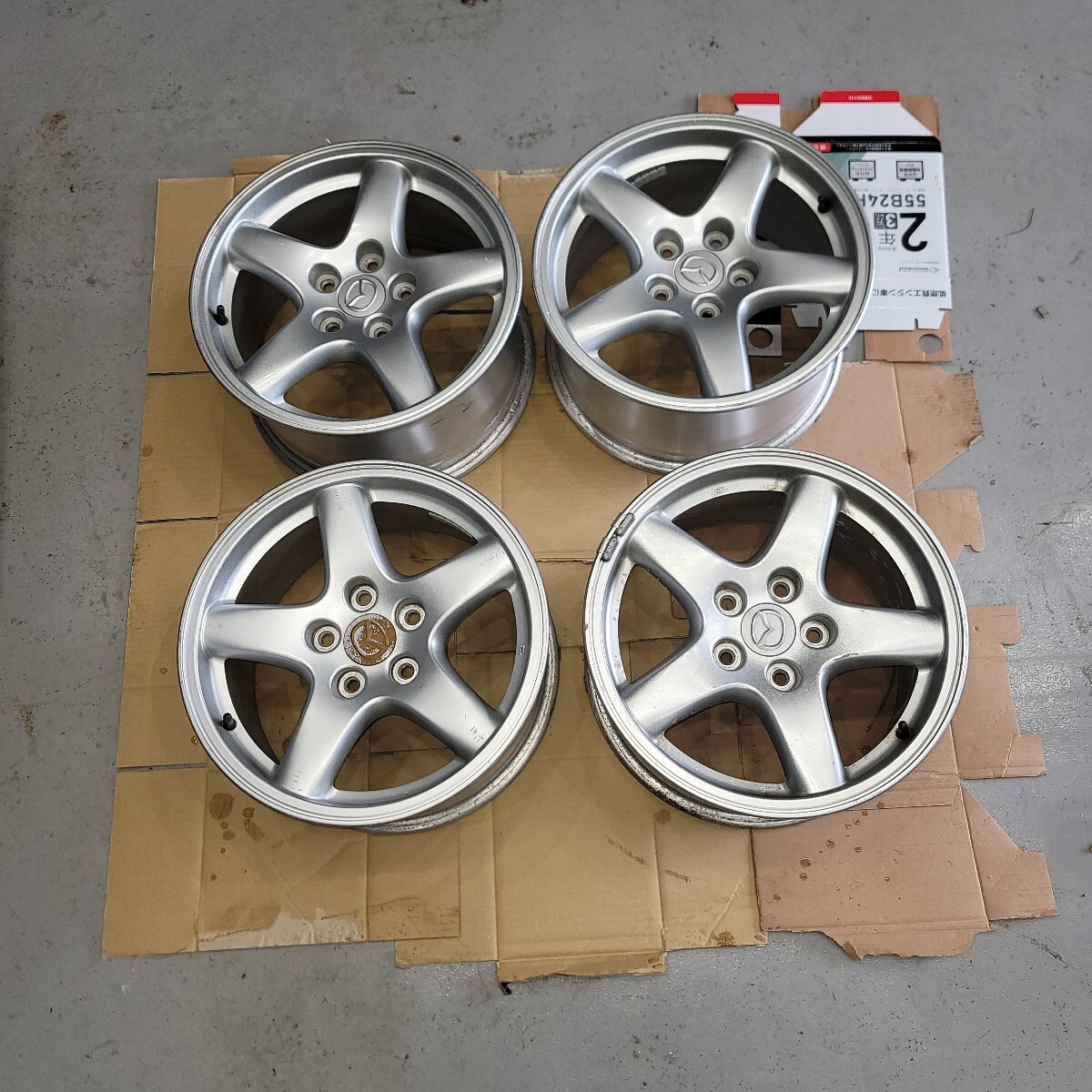 1本　マツダCX-5 純正アルミホイール　19インチ　9965167090 美品 CX-5 KF系 純正 19インチ アルミホイール 1本 9965167090 9965-16