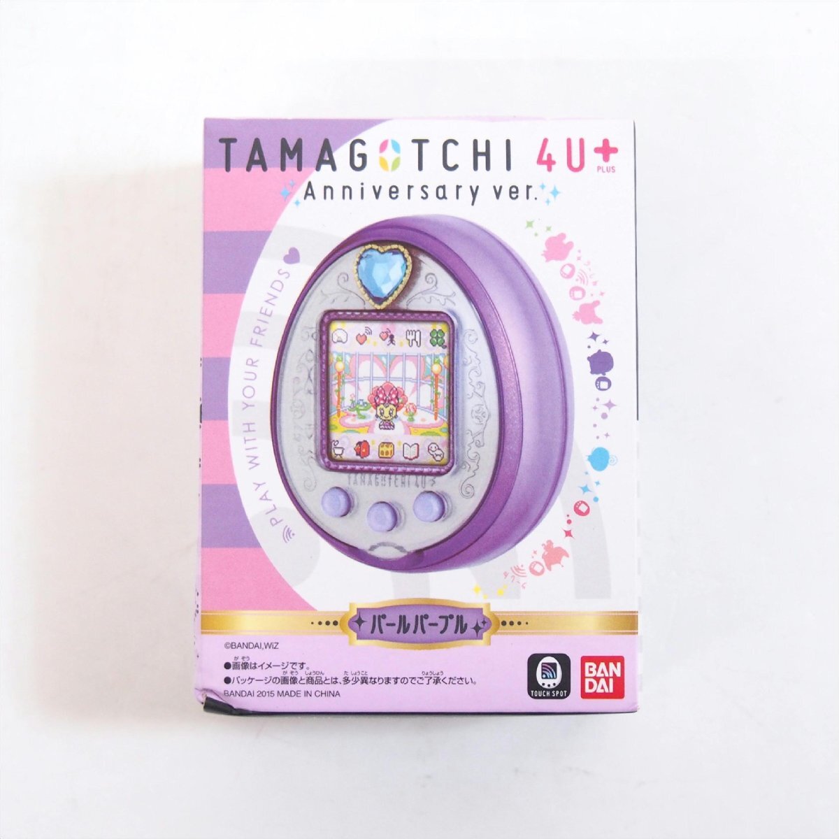 たまごっち 中古 その6 4U アニバーサリー パープルピンクの落札情報