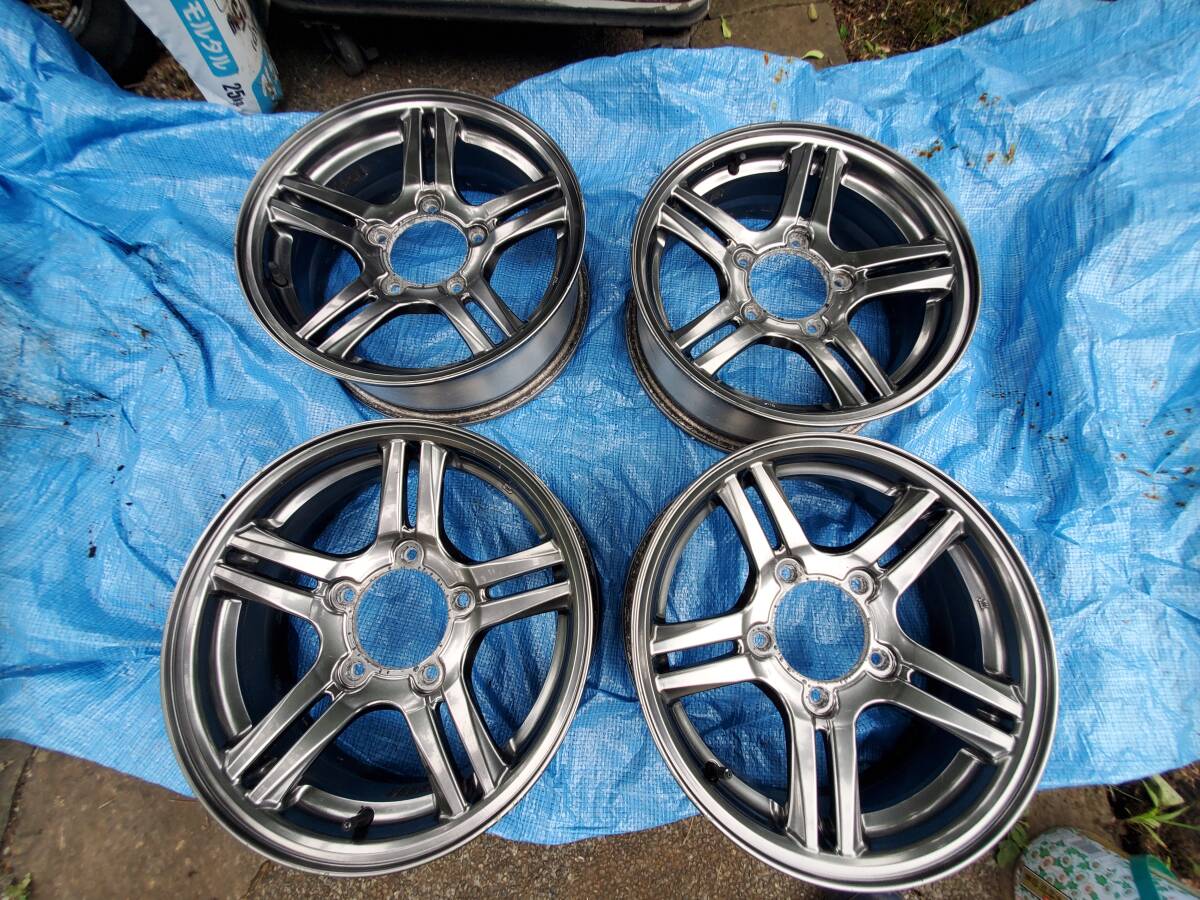 中古】ジムニー JB23 ランドベンチャー 純正 アルミ 4本 美品 アルミ