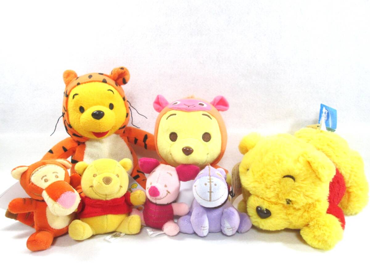 W169♪くまのプーさん ぬいぐるみ Disney ハートランドの落札情報詳細