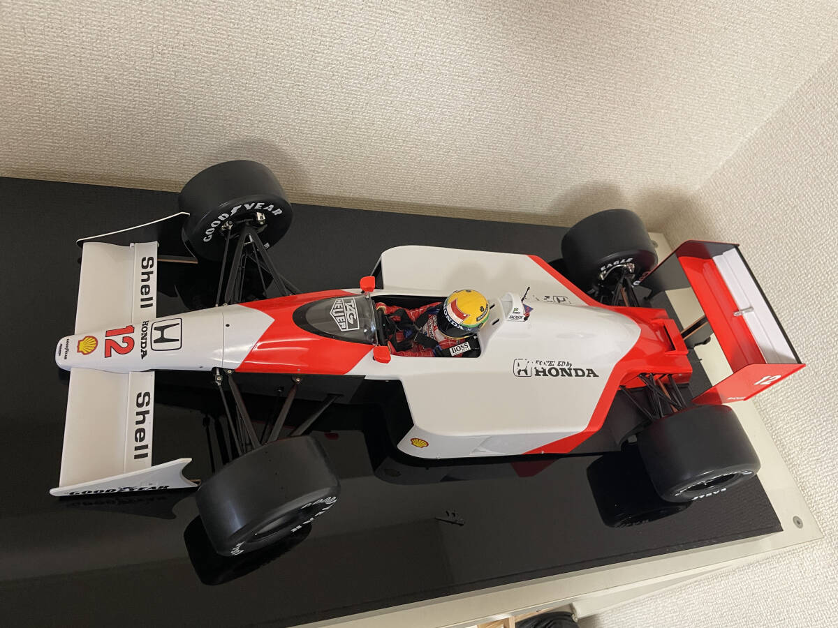 デアゴスティーニ 1/8 週刊 マクラーレンホンダ MP4/4 後期型 完成品