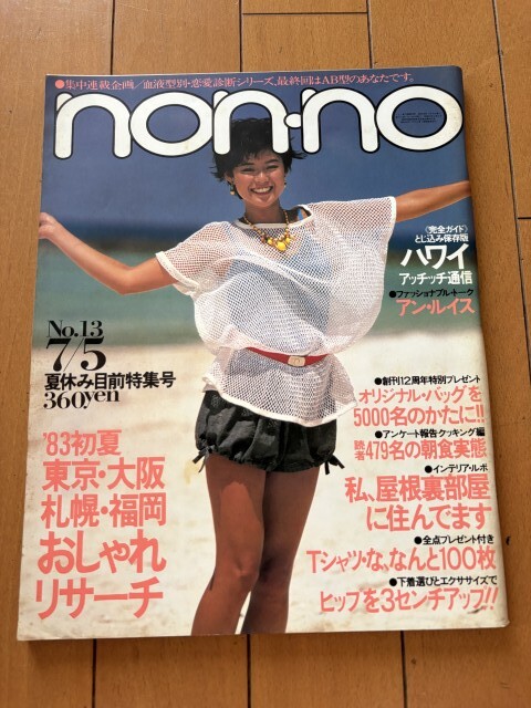 お宝【ファイン】Fine【1983年12月号】ファッション雑誌【古い雑誌