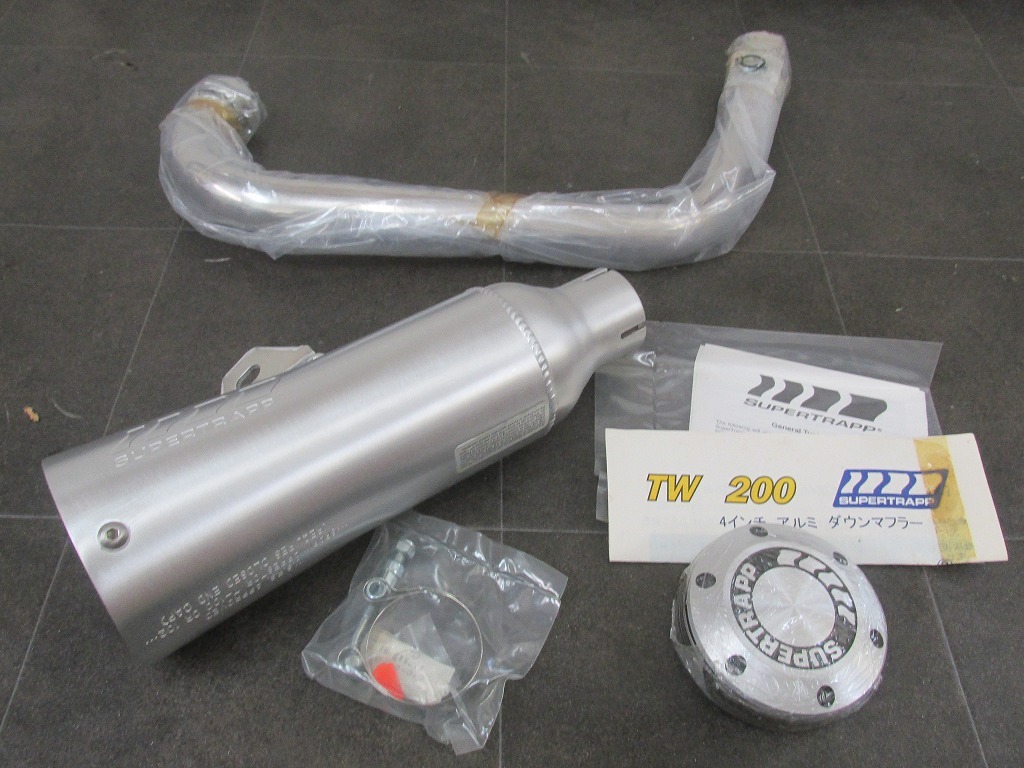 HONDA FTR 223 SUPERTRAPP スーパートラップ ダウンマフラー の落札