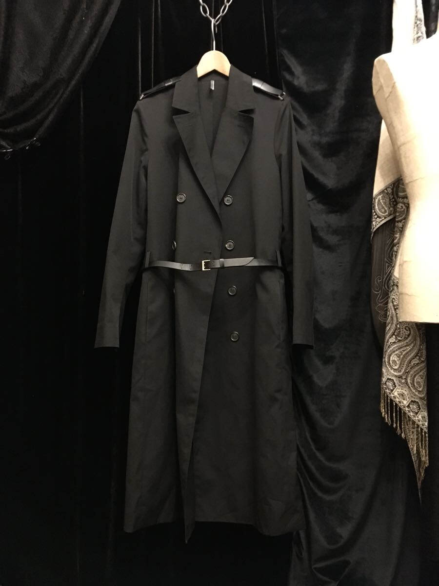 dior homme 04AW エディスリマン メルトンウール ショートPコート