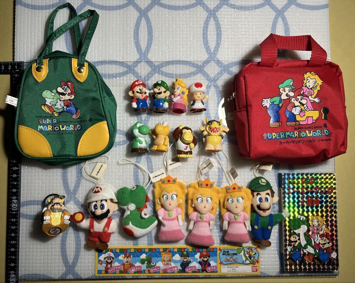 1993年 マリオ 指人形 ソフビ フィギュア 任天堂 昭和 古い 希少 レア