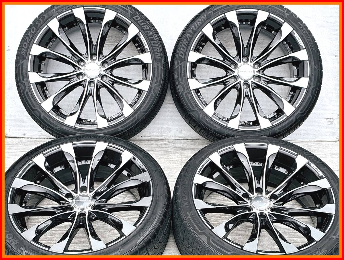 全体的に状態が悪い】WALD ジャレット 22インチ 4本セット ランクル