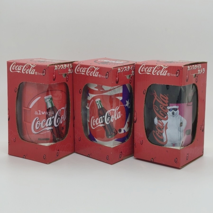 コカコーラ35mmカンスタイルカメラ1998年コンパクトカメラ (検