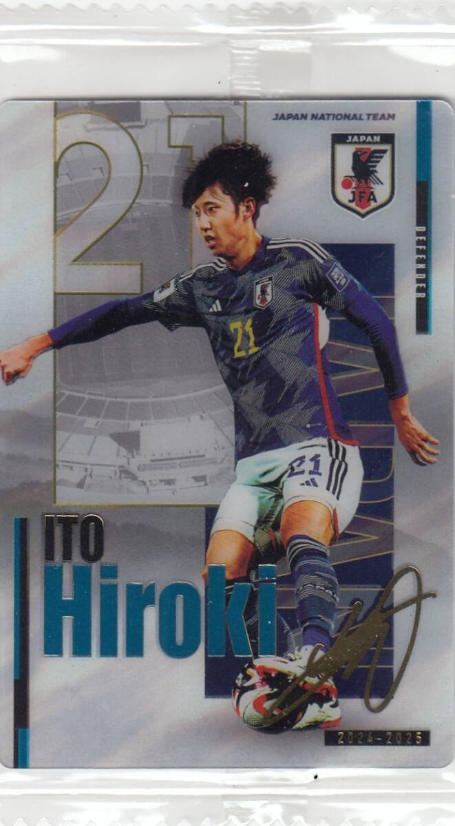 中古】18 ジュビロ磐田TE 伊藤洋輝 45枚限定直筆サインカードの落札