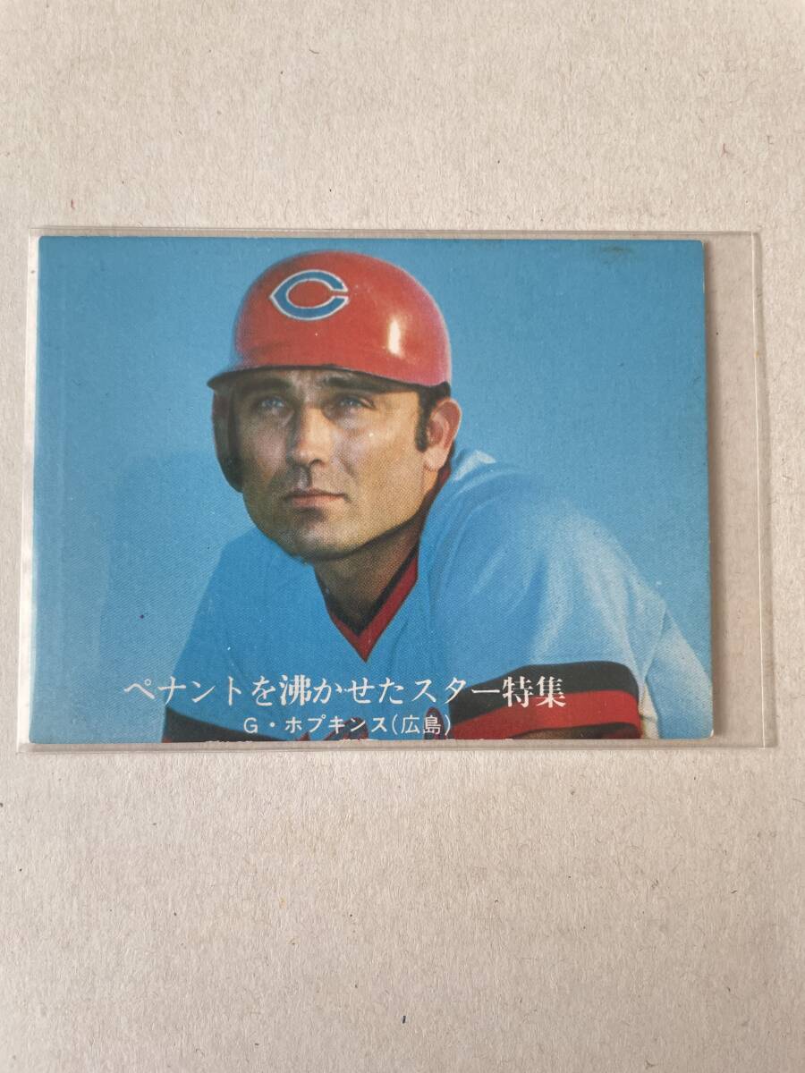 新品】未使用品 広島カープ 1975-1976 ゲイル・ホプキンス 背番号6