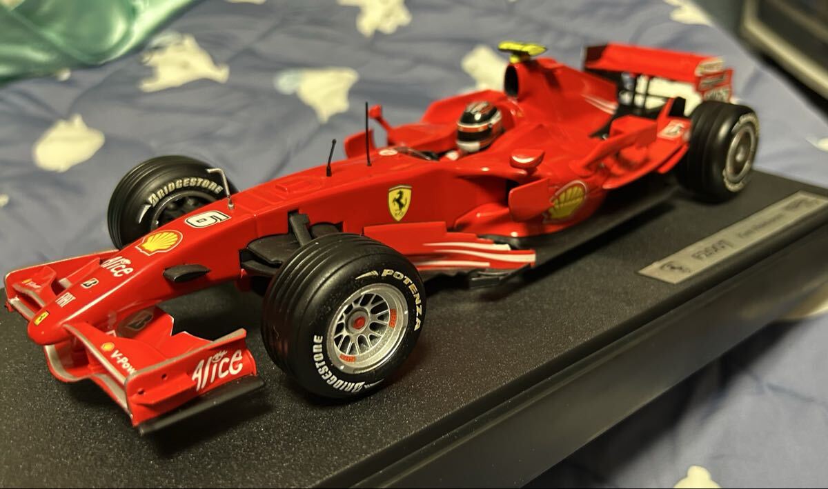 レッドライン 1/43 フェラーリ F2008 スペインGP winner キミ