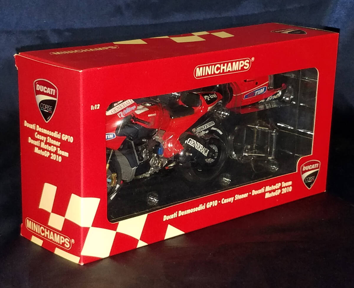 新品】□新品□ PMA 1/12 Ducati Desmosedici GP8 Casey Stoner motogp
