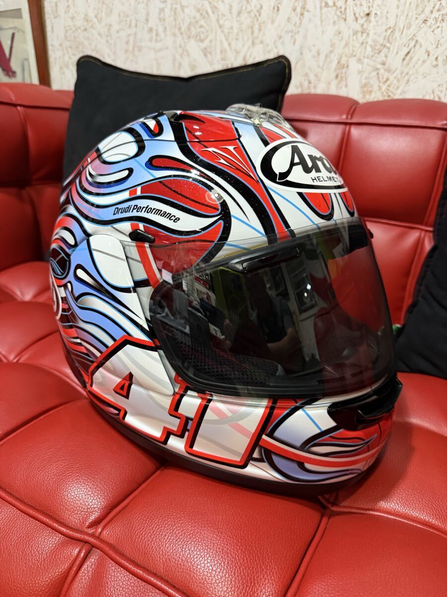 Arai RX-7 RR4 北川圭一レプリカ フルフェイスヘルメット Sサイズ（55