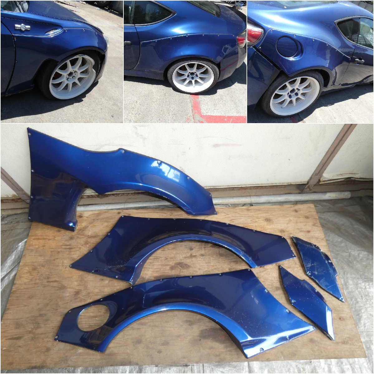 ZN6 86⁄ZC6 BRZ用 ロケットバニーv1 (未塗装品)