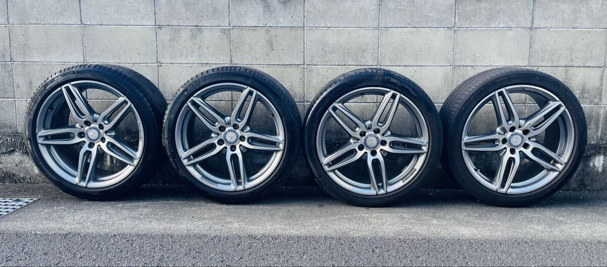 ベンツ AMG 純正ホイール 19インチ Eクラス 19×9.5J ET43 19×8.5J ET43