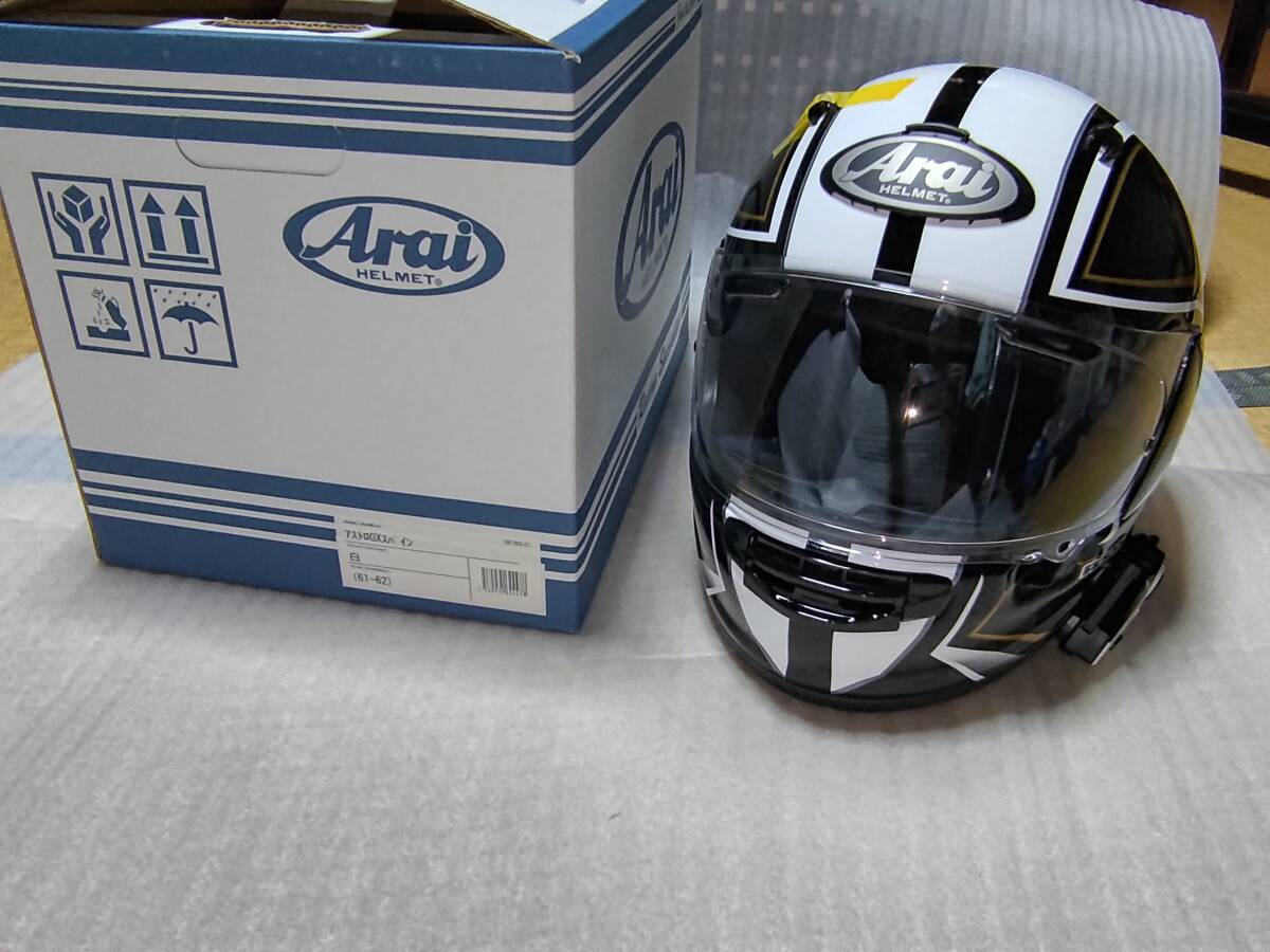 ARAI アライ Astro IQ アストロIQ ミラーシールド Mサイズ（57-58cm