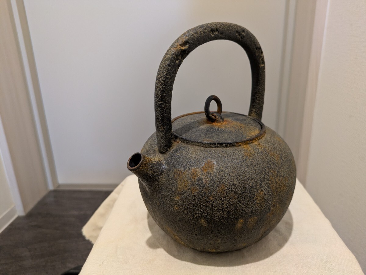 ボーフラ 白泥 透彫涼炉 煎茶道具 急須 平安春峰 春陽 陶六 6点 五徳