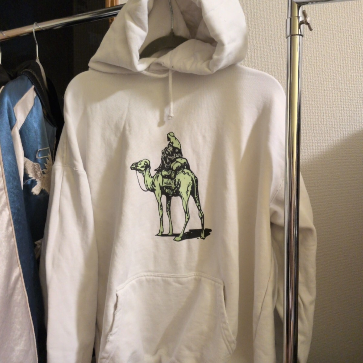 新品】VETEMENTS 19SS カートゥーン パーカー グレー Sサイズ 新品