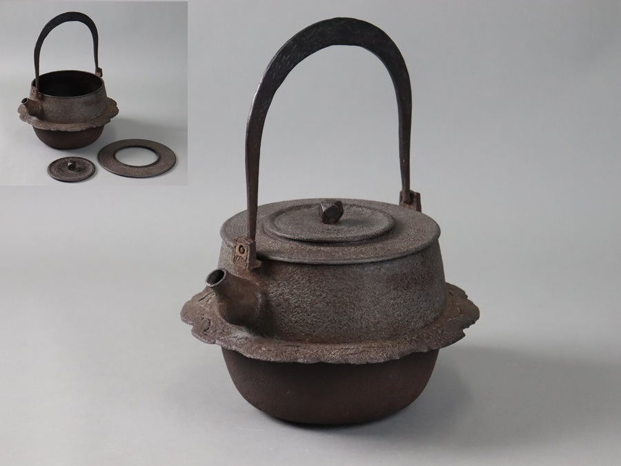 新品】【宝蔵】輪島塗 煎茶道具 『沈金花文丸盆』 木製漆器 尺盆 30.5