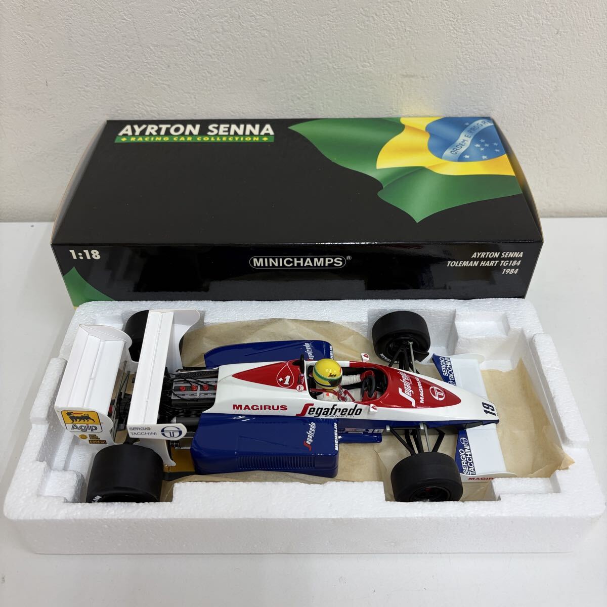1/43 キット トールマン TG183B A.セナ F-1 デビュー 1984 / Toleman