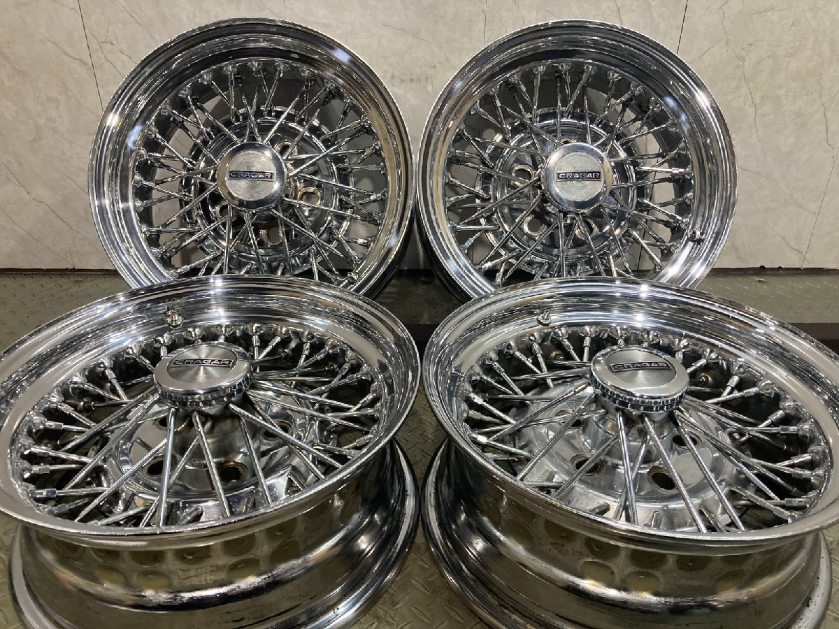 超絶レア!クレーガーCRAGARビンテージホイール 14インチ8J-37くらいと