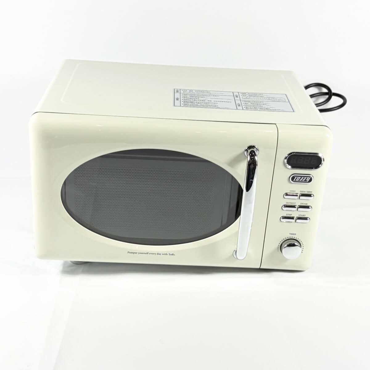 中古】▽昭和レトロ!! 東芝□電子レンジ ER-625TP□当時物!!(B2670)の