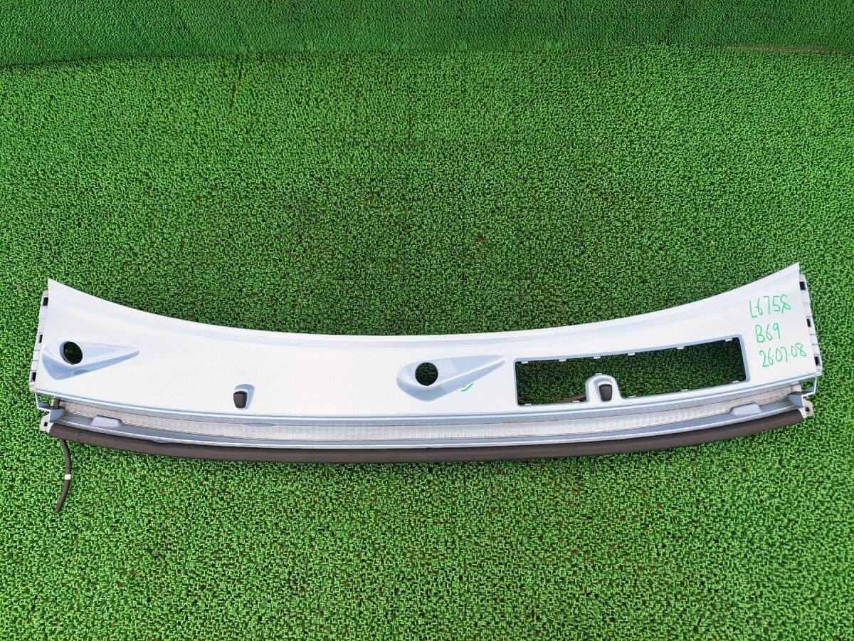 やや傷や汚れあり】L675S ミラココア プラスX 純正 カウルトップパネル