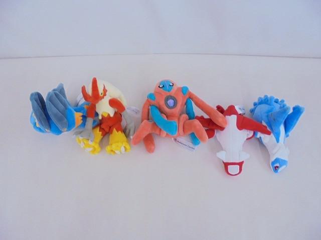 TOMY ラティオス＆ラティアス ポケモン ペアぬいぐるみ の落札情報詳細