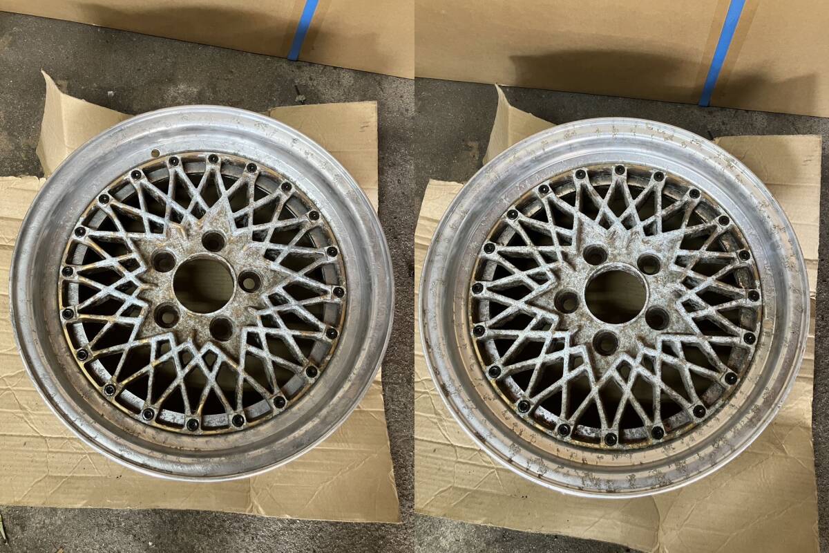 中古 SSR フォーミュラメッシュ 15インチ 6.5J +43 PCD 114.3 4穴 1台