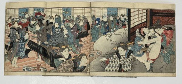 貴重 杉村治兵衛 春画 十三枚 初期浮世絵 元禄年間 本物 浮世絵 木版画