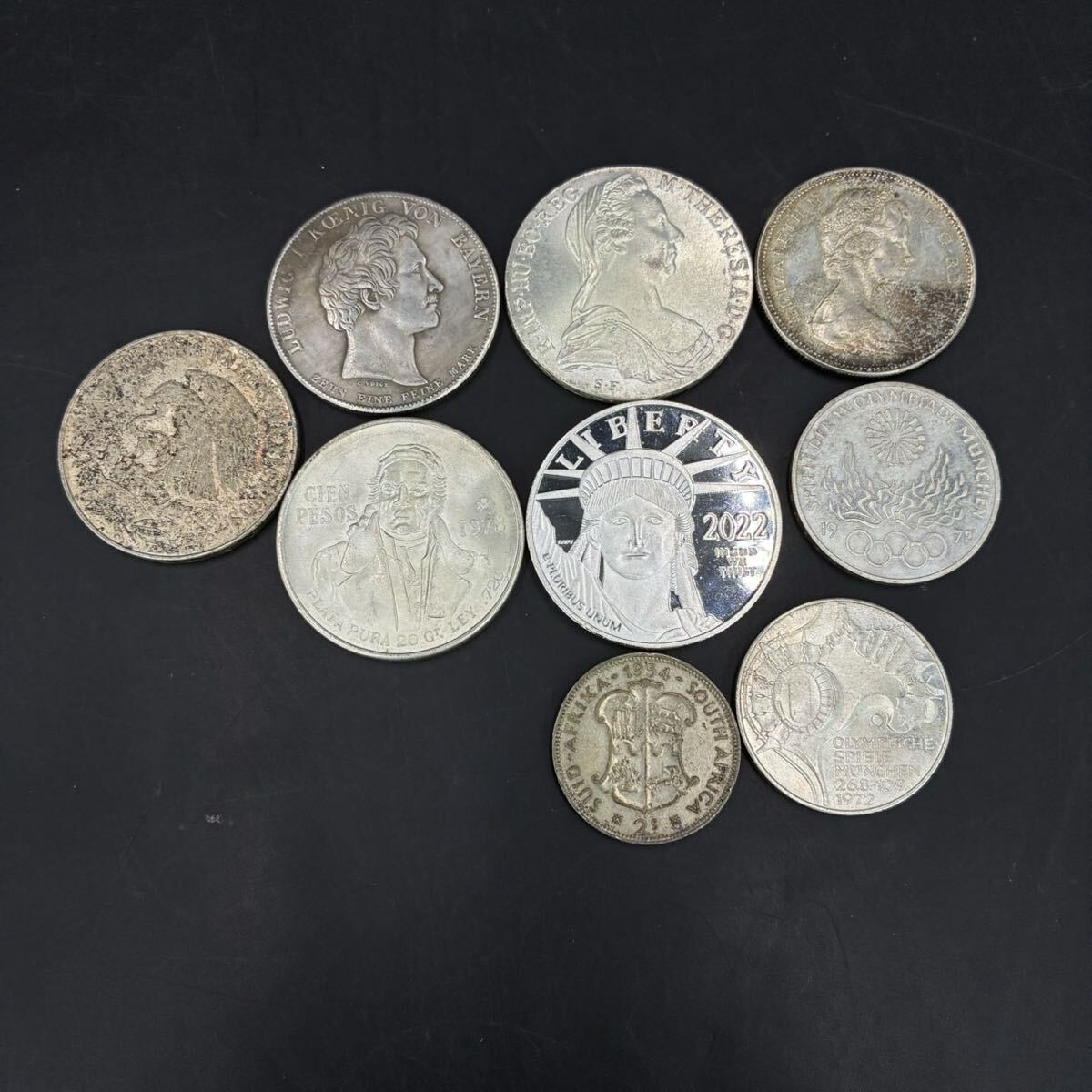 ◇ 1972年 ドイツ ミュンヘン オリンピック 記念銀貨 (4枚) /（記念
