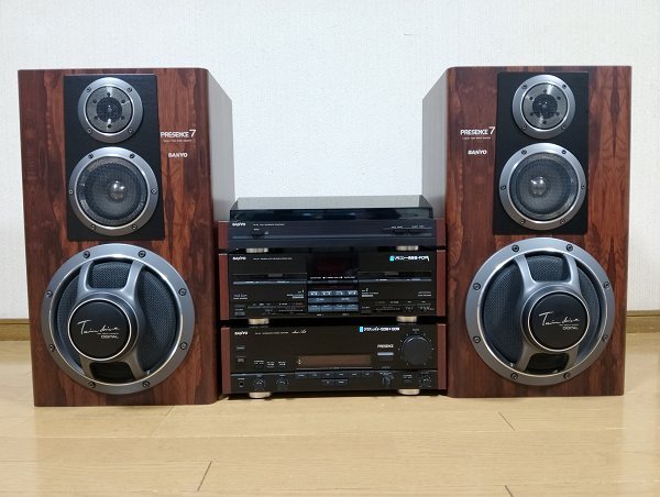 976) SANYO SX-W011 平面スピーカー ペアセット！の落札情報詳細
