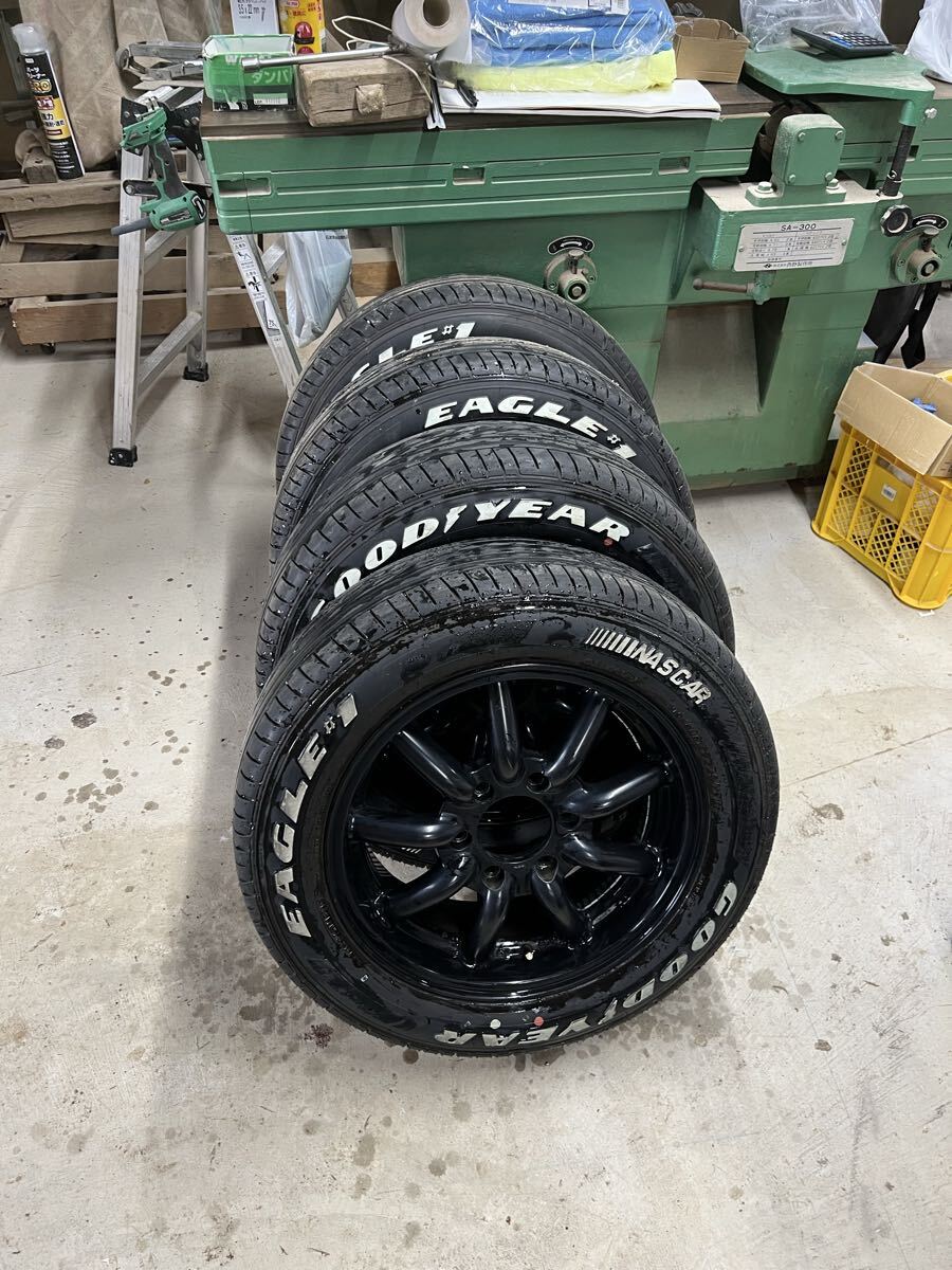 グッドイヤー ナスカー ホワイトレター 225/60/R16の落札情報詳細