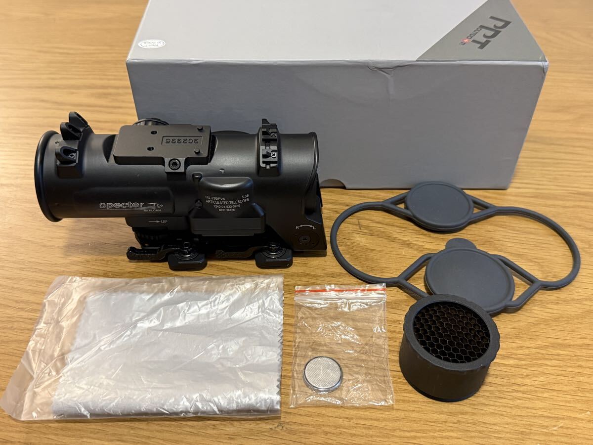 ELCAN SPECTER DR 1x-4xスコープ 中古品 (1－4倍切替 エルカン 光学