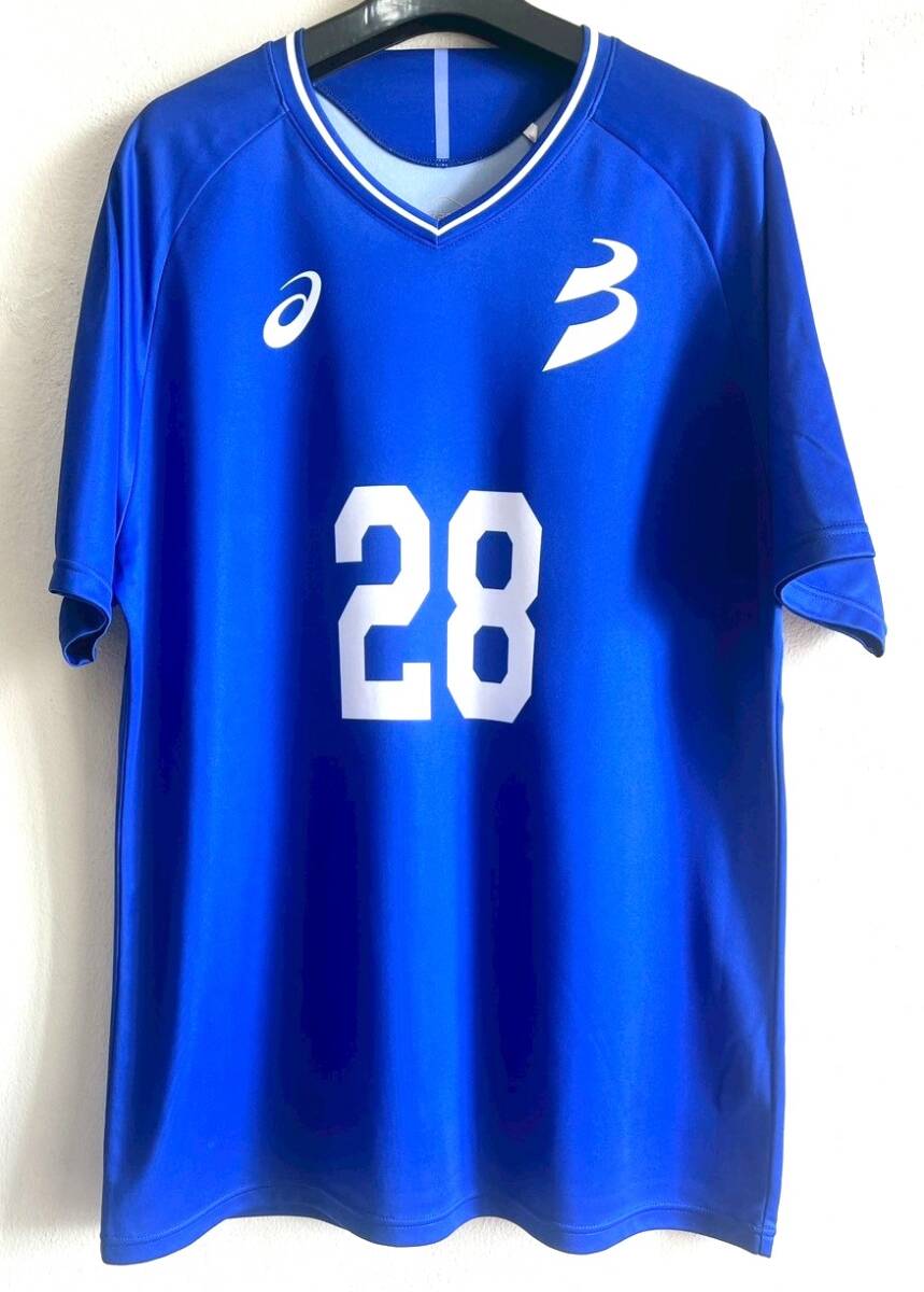 国際武道大学　サッカー　シャツ 新品】ミズノ製国際武道大学非売品TシャツL 日本代表体育の落札情報
